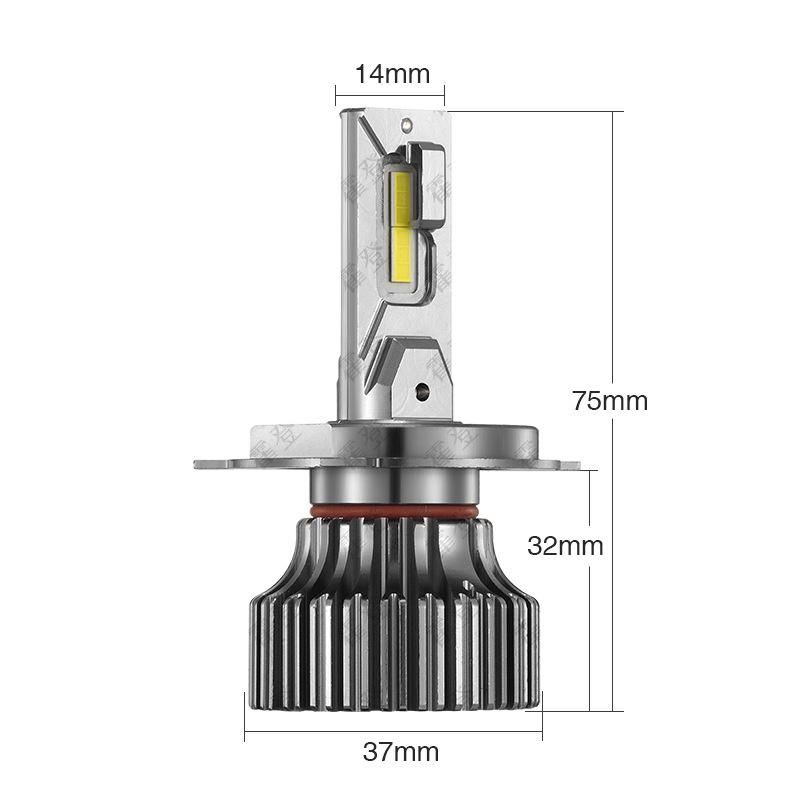 CE FCC OEM Full Model Mini Thin Auto Parts 45W 3500lm 6500K 9005 5202 D5 H13 H3 H1 H7 H11 H4 SMD HID Auto Front Car Driving Replacement LED Headlight