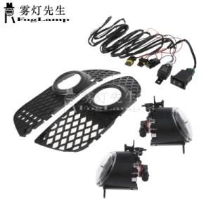 X-Car Front Bumper Grilles Fog Lamp Driving Lights Lamps for Mitsubishi Lancer 2008 2009 2010 2011 2012 2013 2014