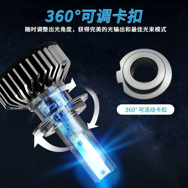 LED Automobile Headlight 6500K F2 COB H4 H7 LED 9012 9005 H1 H11 LED Light bulb