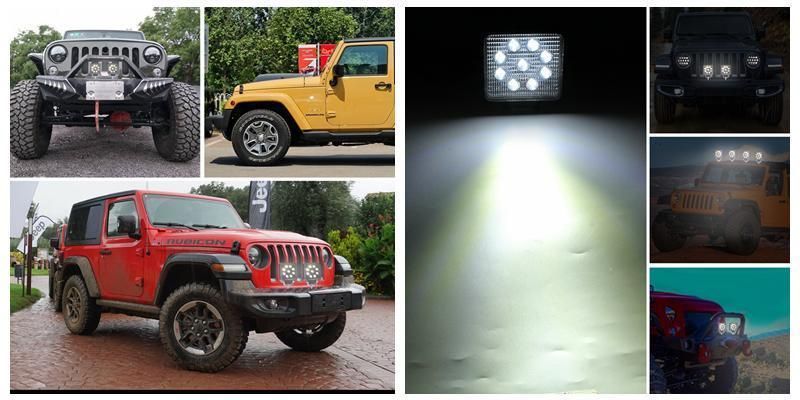 Car Accessories LED Spot Work Light Truck Tractor Boat Jeeps ATV SUV Offroad Fog Driving Working Lamp LED Tractor Light LED Driving Light