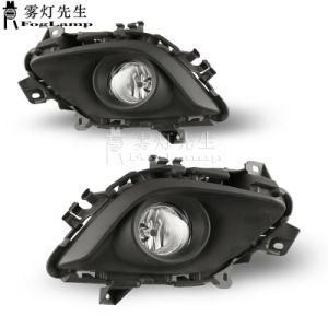 Fit for Atenza M6 Gj Chrome 2014 2015 2016 Front Fog Light Lamp Cover Eyebrow Eyelid Garnish Streamers Outer Foglight Trim