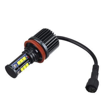 Suitable for BMW Angel Eye E92 H8 120W LED Marker Angel Eyes 6 Sides 12 Lamp Beads Super Bright