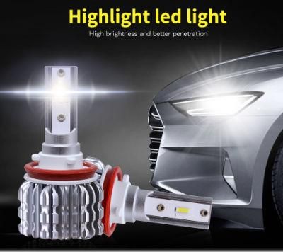 2PCS H7 LED Headlight 12000lm Mini Car Headlight Bulbs LED Headlight 9005 Hb3 9006 Hb4 Auto LED K1 Auto Lamps