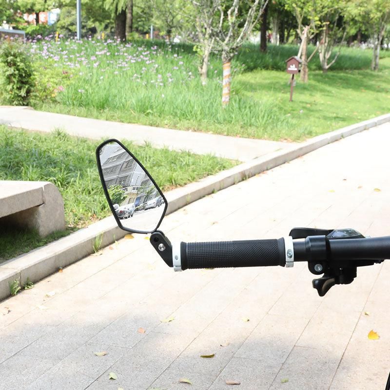 Wholesale Quality HD Acrylic Lens Bicycle Rearview Mirrors Adjustable Road Mountain Bike Rear Accessories Motorcycle Convex Bicycle Rear View Mirror