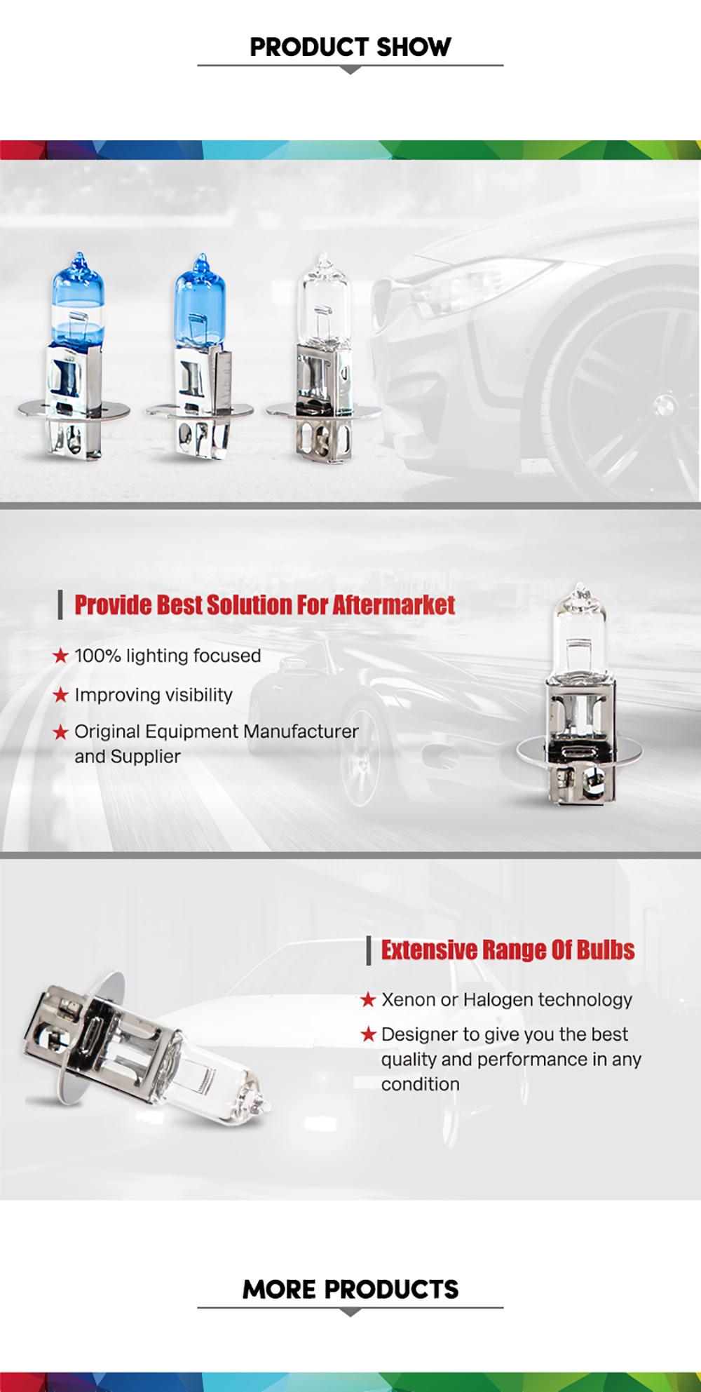 Auto Lamp H3 24V 70W Warm White Halogen Bulb Headlight