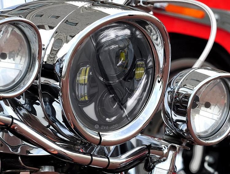 5.75 Inch 40W LED Headlight for Harley Motorcycle