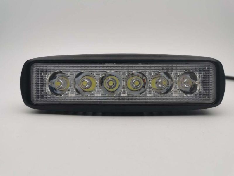 12V 24V 18W LED Flood Working Light Offroad Light LED Light Bar