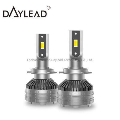 12V 6000K IP68 Smart Yellow and White Color H1 H3 H4 H7 Car LED Headlight
