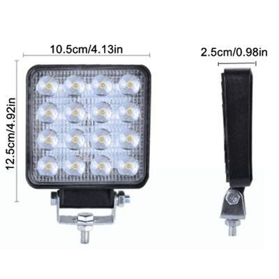 27W 48W LED Work Lights Auto Car LED Spotlight Offroad LED Light Bar LED Light Bars