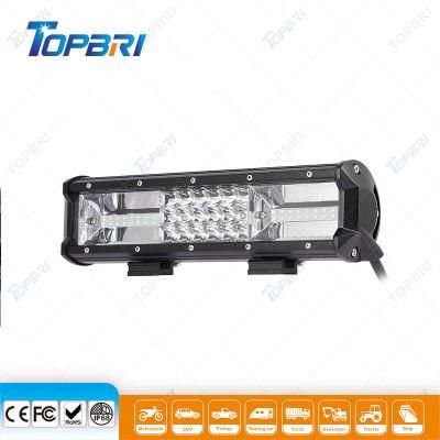 12inch 81W Three Row Tractor LED Working Light Bar