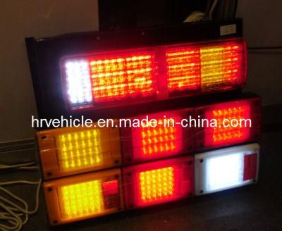 LED Jumbo Rear Combination Light for Truck with Reflector