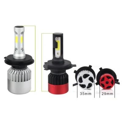 S2 Mini 8000lm Car H4 LED Headlight Bulb, 36W 4000lm 9005 9006 H1 H7 H11 LED Headlight