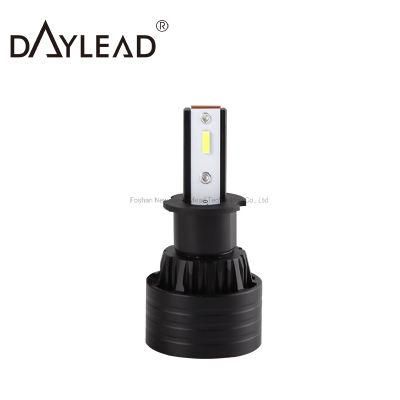 High Power 60W Car Light Bulbs 6100 Lumen Strong Mini Small Body H13 LED Fan Cooling Auto Car LED Headlamp