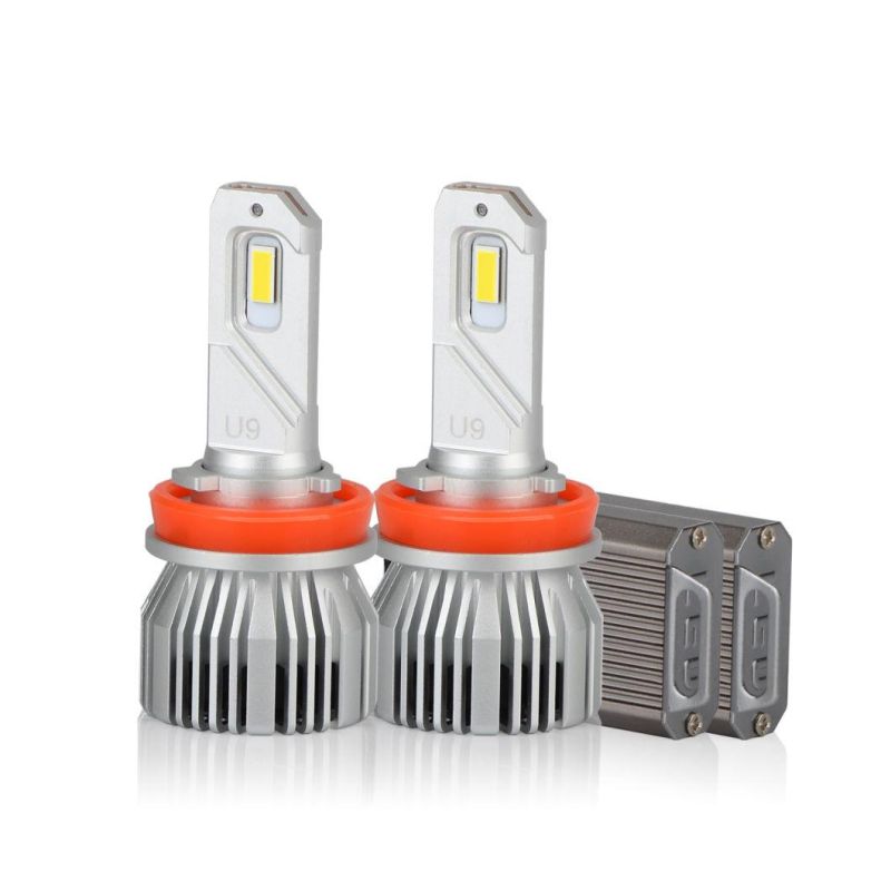 90W Super Bright H4 LED Headlight 12000lm U9 LED Headlight H7 Auto Lighting LED H7 H4 H11 Auto Bulb