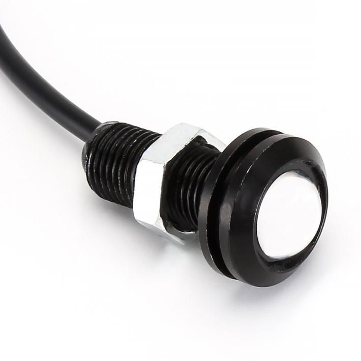 12V LED 18mm Eagle Eye Light High Power Lamp Daytime Running Light Parking Lights Auto Fog Bulb Backup DRL Car Styling