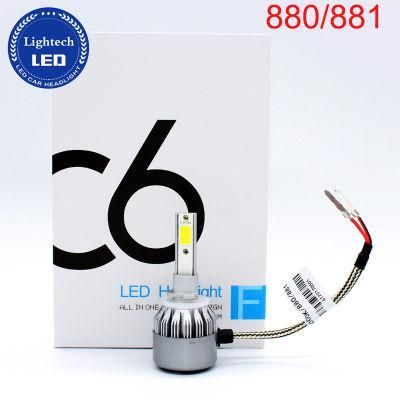 C6 H1 H3 H7 H10 H11 5202 880 881 Car LED Headlight