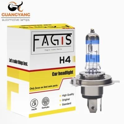 H4 Super White 12V 60/55W 9003 Hb2 Halogen Bulb