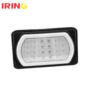 Waterproof 10-30V White Tail Auto Reverse Light for Truck Trailer with Adr