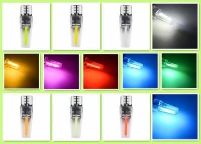 Small Color Ice Blue T10 DC12 Volt Automotive LED Lights