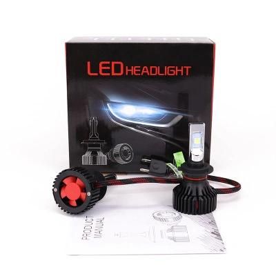 New T8 Car LED Headlight Headlight CREE XP50 Chip Super Bright White Light Far and Near Light Bulb H7h11h4 LED Modified Car Light