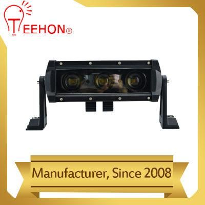 Single Projector Lens 45W LED Offroad Light Bar for Jeep