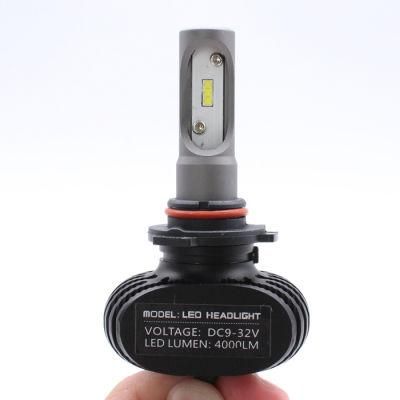 Auto Car Head Light S9 H4 H11 9006 Fanless H7 LED Headlight Bulbs