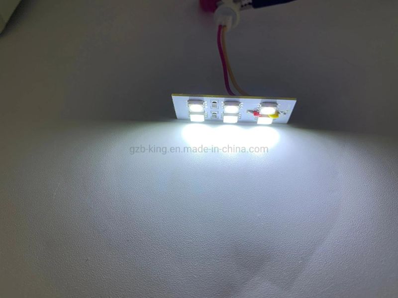 3 Years Warranty 6SMD 3*2 5050 LED Panel Light for Car Interior Map Dome Light