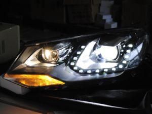 Automotive Headlight Parts LED Lighting Biled Projector Lens Lamp for Volkswagen Touareg 2011