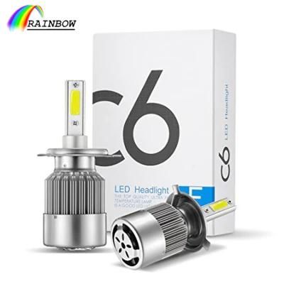 Factory Wholesale Universal Auto Lighting System LED Headlight Bulb H7 H4 LED Headlight H11 C6 9005 9006 LED Headlight for Cars