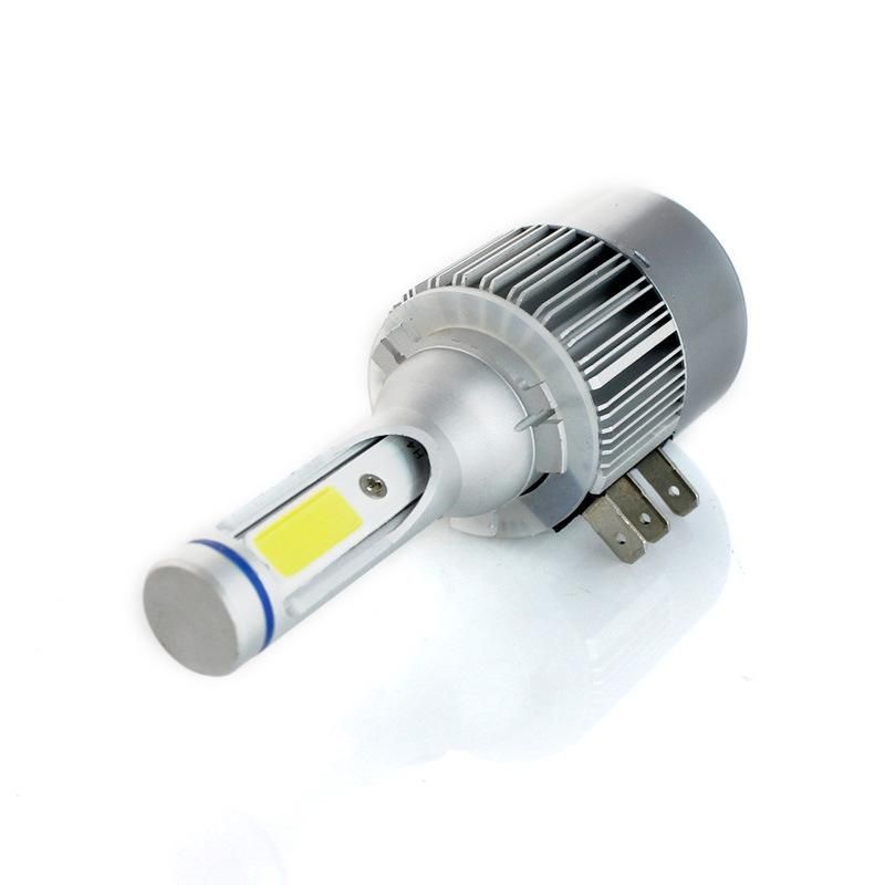 2PCS H15 H4 LED H7 H11 H1 H3 9006 Hb3 C6 Auto Car Headlight 72W 7600lm High Low Beam Automobiles Lamp White 6000K Bulb