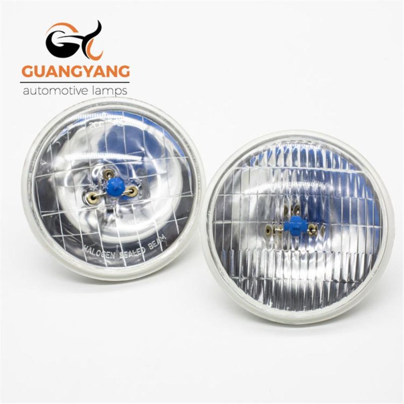 Truck Sealed Beam 5 Inch Super White with Halogen Bulb 12V 35.5/60W 40/60W H4402 H4402