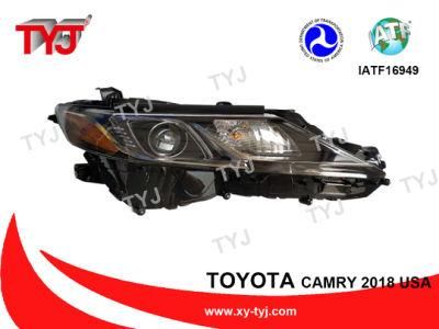Head Lamp with LED Lens for Camry 2018 USA Se