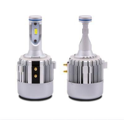 H15 LED Headlight Bulbs 36W 8000lm 6000K Super Bright for Golf 7 Headlamp