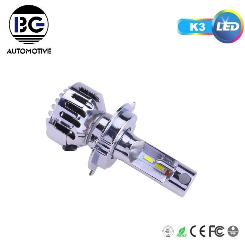 High Power K3 LED Headlights Blubs Kits H4 H7 H11 H8 H9