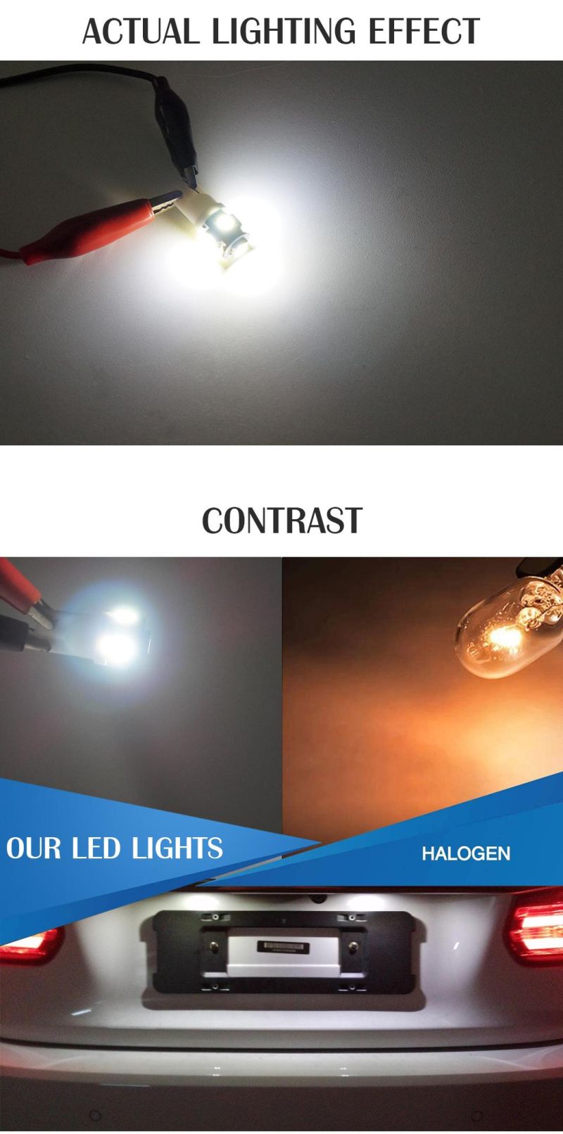 5PCS SMD5050 Auto LED Bulb Car Bulb Car LED Bulb