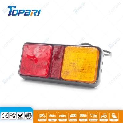Auto Accessories Rectangular LED Car Reflector Tail Light for Truck