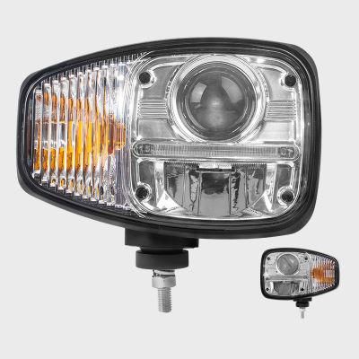 Heated LED Snow Plow Lights Low Profile Snow Melting Headlight for Car Truck