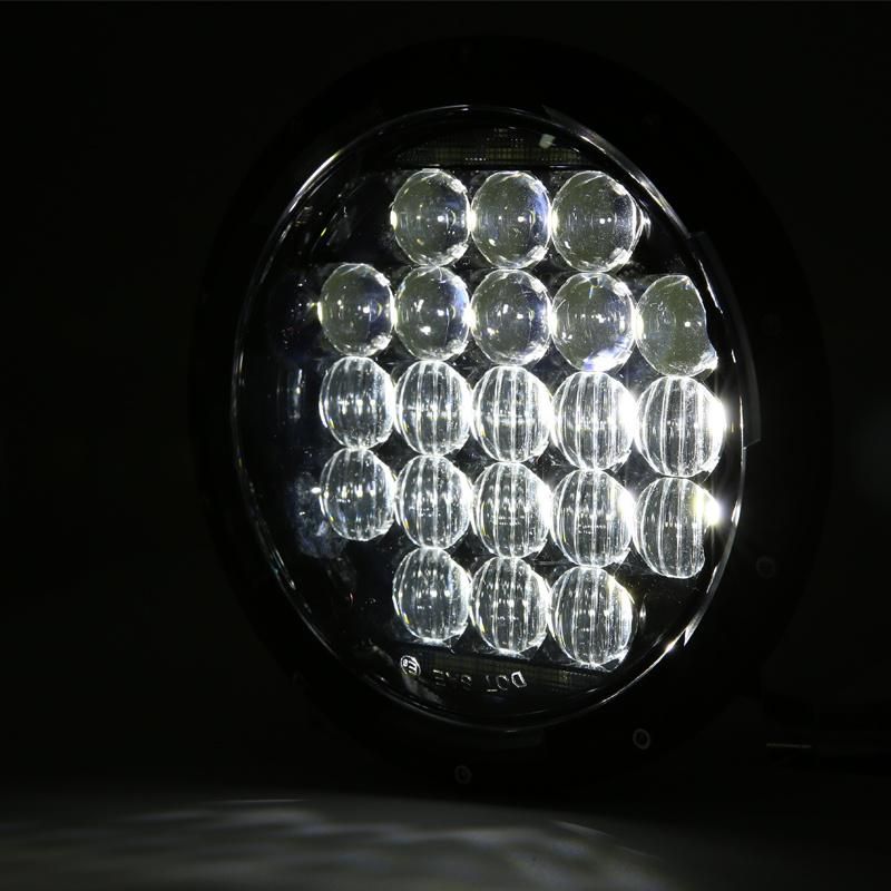 2018 Newest Design 5D Lens 7 Inch LED Round 126W Headlight for Jeep Wrangler