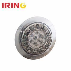 10-30V 4 Inches Round LED Auto Stop/Tail Lights for Trucks with Adr