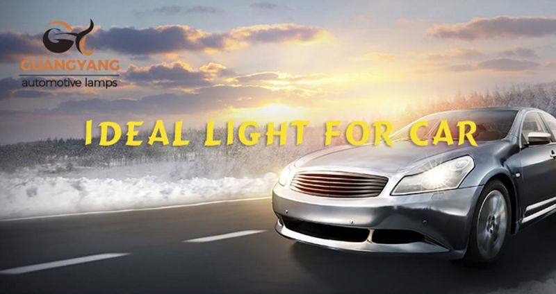 Car Side Light with LED Red Color Warning LED Marker Light 24V 2.4W