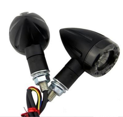 Motorcycle Turn Signal Light Refitting LED Two Color Running Water Indicator Signal Turn Signal with Daytime Running Light