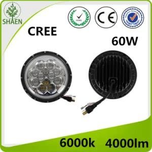 7 Inch 60W Round LED Car Light CREE LED Headlight for Jeep