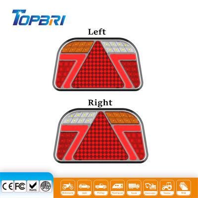 Waterproof LED Combination Tail Light for Truck Trailer