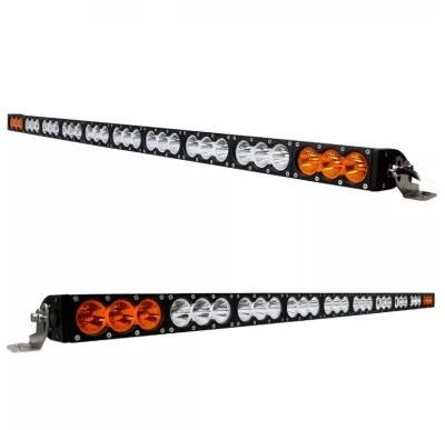 Heavy Duty LED Bar 54.3 Inch Curved LED Work Light 240W Offroad Driving Fog Lamp Amber/White