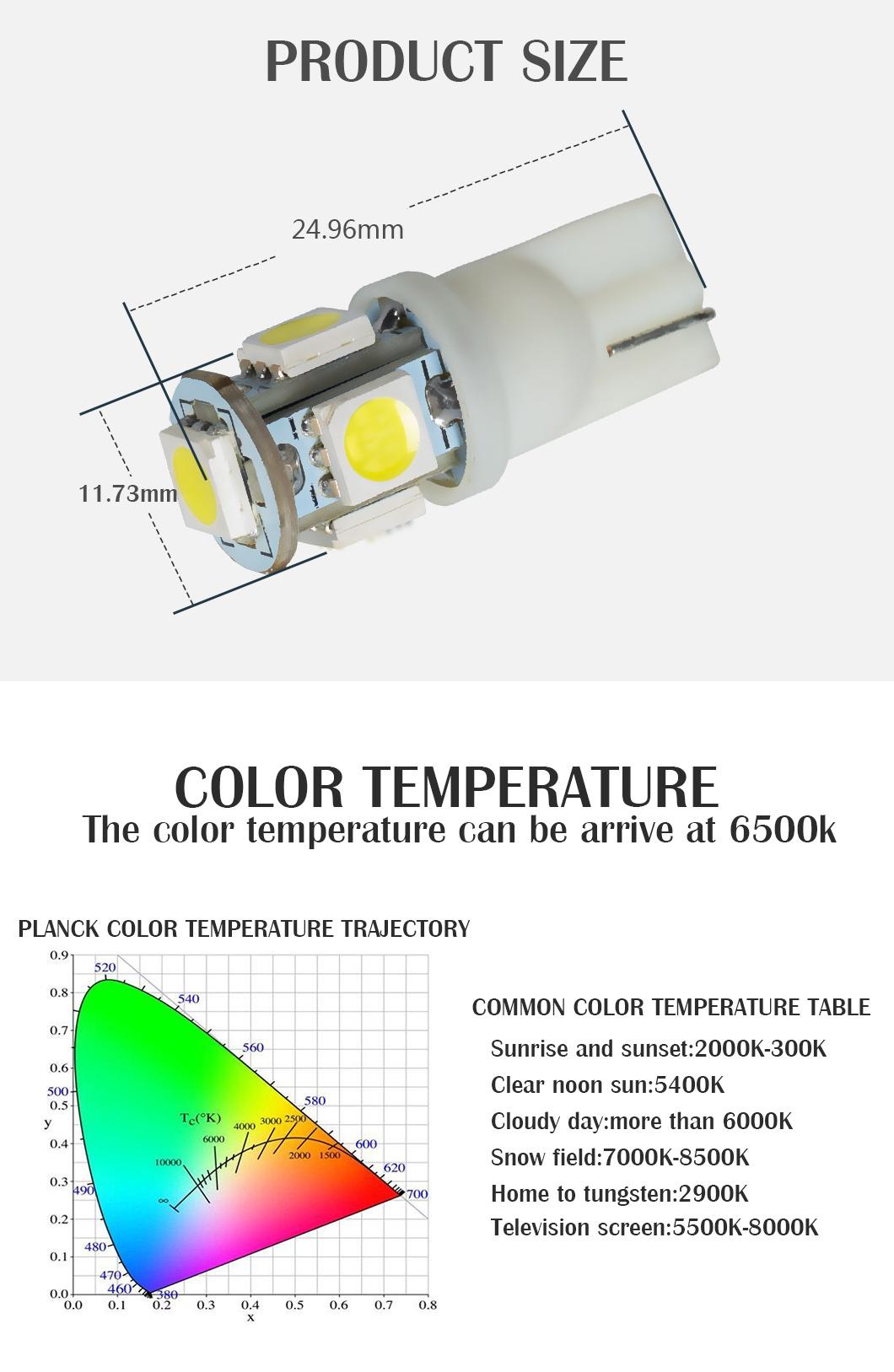 LED Car Width Light Car Position Indicator Light