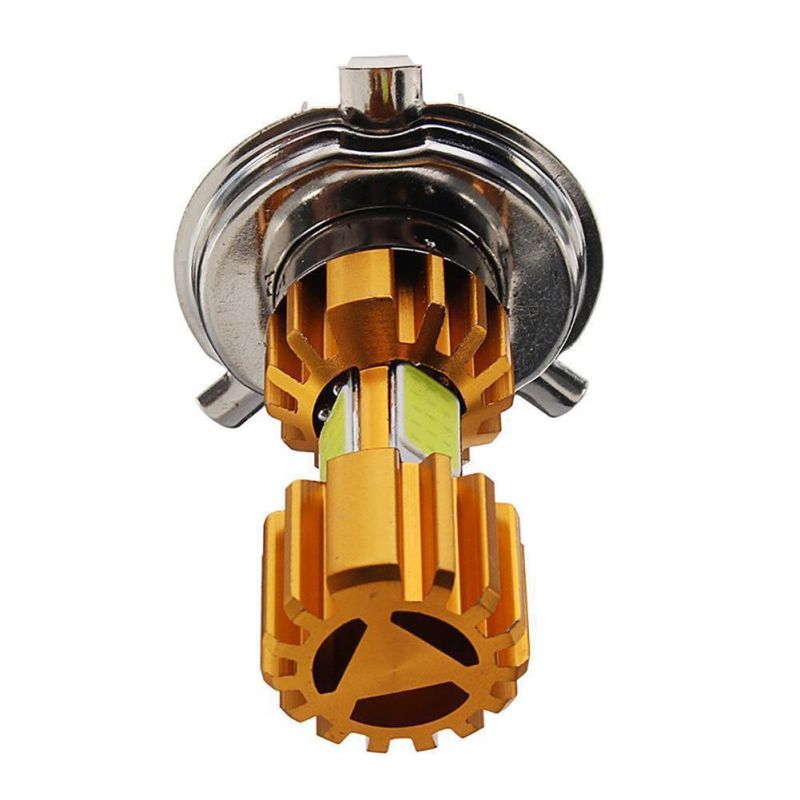 H4 LED Headlight Bulbs Universal DC 12V 18W LED COB Motorcycle Headlight Lamp