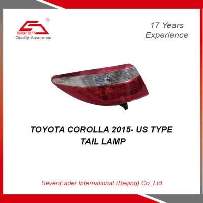 Wholesale Auto Car Tail Light Lamp for Toyota Corolla 2015- Us Type