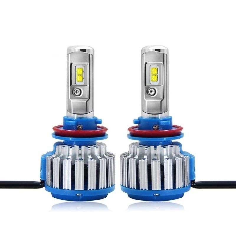 T1 Cheap Factory Wholesale High Power Import Chip High Low Beam 12000lm H1 H3 H11 H7 H4 Car LED Headlight