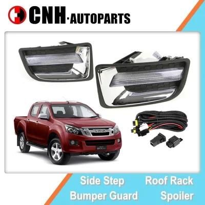 Auto Lamps LED Fog Lamps for Pick up D-Max 2012 - 2015 Bumper Daytime Running Lights