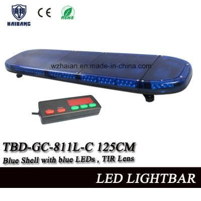 Blue LED Lightbar with Blue Color for Ambulance or Police Car